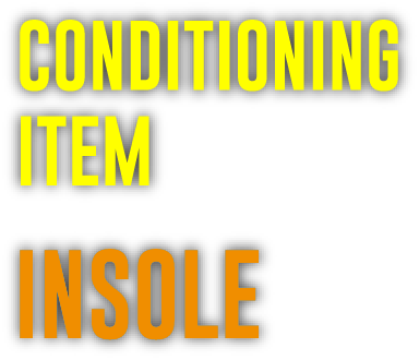CONDITIONING ITEM INSOLE