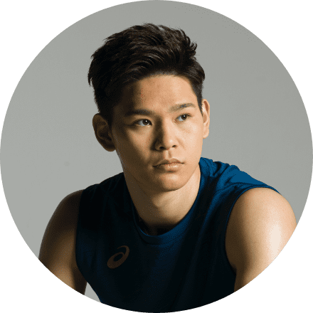 バレーボール　西田有志選手