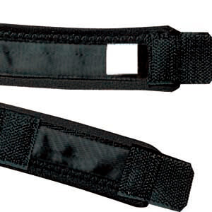 手首の負担を軽減するツインストラップ構造