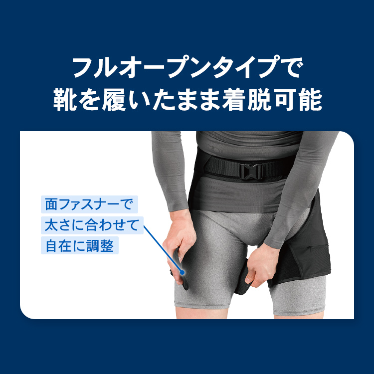 週末まで値下げ less tailor カラミボトムス トレーニングサポート ザムスト MOTIONAID THIGH LOAD 装着して