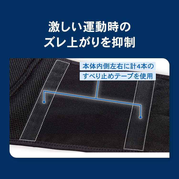 腰サポーター ザムスト ZW-3 ゴルフなどスポーツ用におすすめです 男性