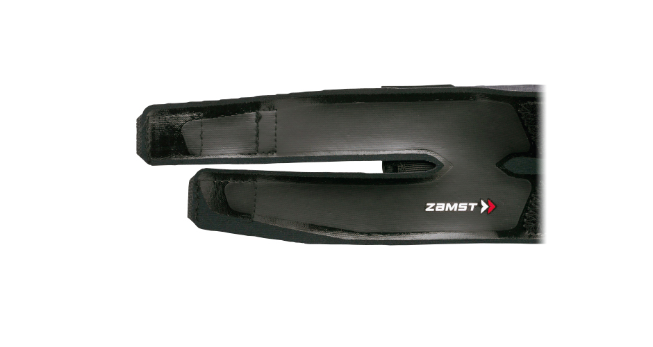 2本のストラップ構造で手首をしっかりサポート